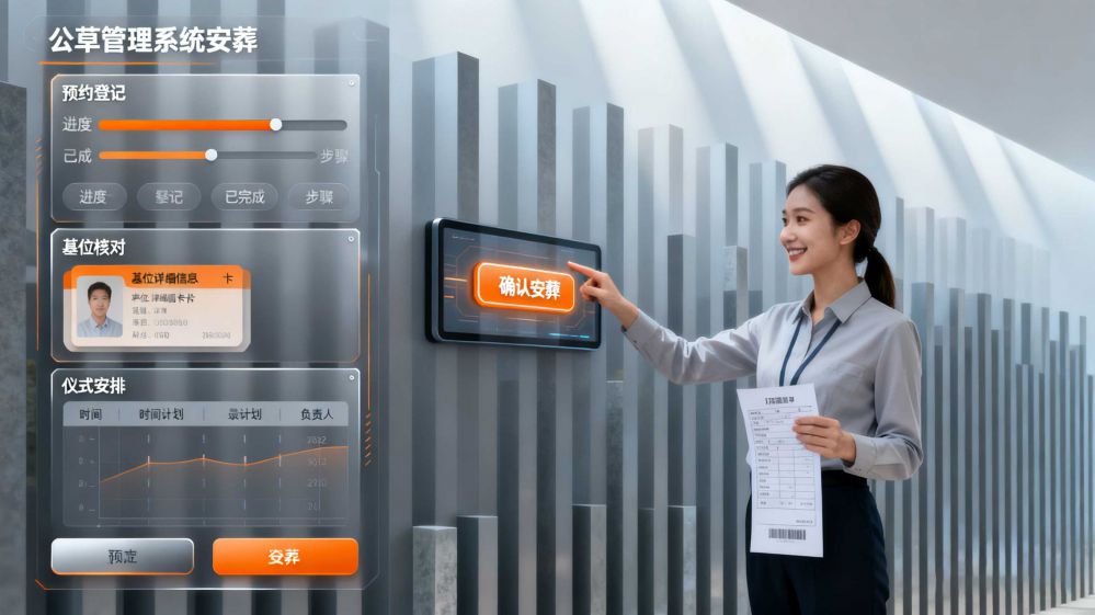 安葬功能同公墓管理系统赋能企业提质增效的核心引擎