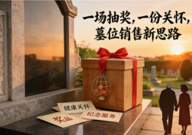 一场抽奖，一份关怀，墓位销售新思路