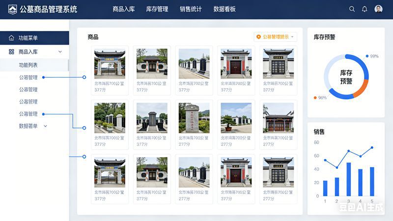 科技赋能提质，公墓管理系统激活商品管理全流程新动能