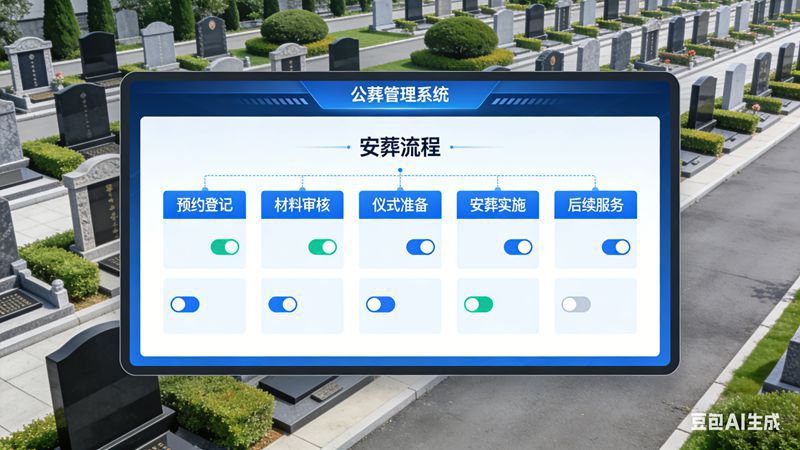 全流程拆解：公墓管理系统如何简化安葬服务流程