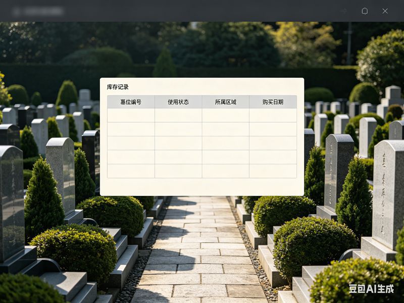 数字化时代，公墓管理系统库存记录为何不可或缺