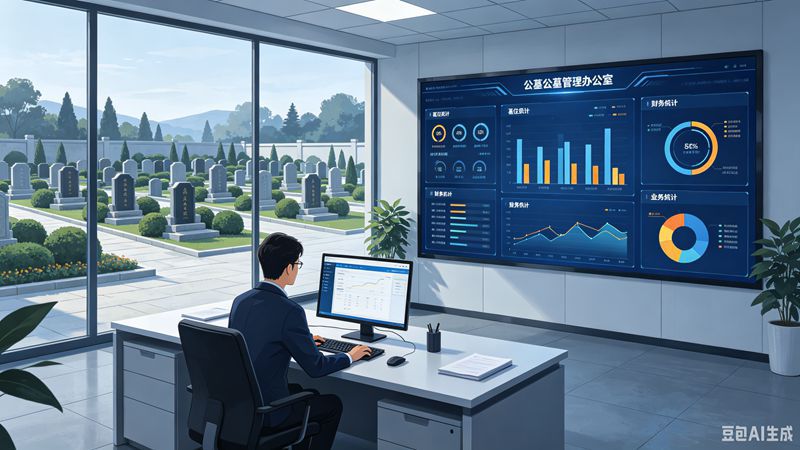 数据赋能智慧运营！用好公墓管理系统统计功能提升管理水平