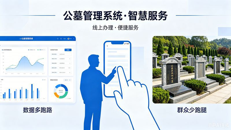 智治赋能殡葬服务 以数字革新解锁公墓便民新模式