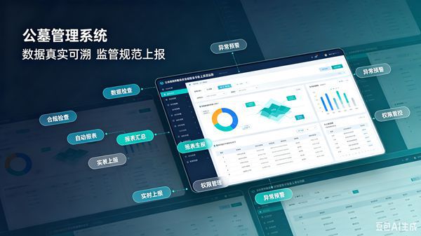 不分场地类型不分区域政策，公墓管理系统实现全国墓园通用数字化管理