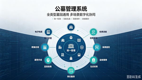 服务升级：智慧赋能！公墓管理系统重塑陵园便民服务体系