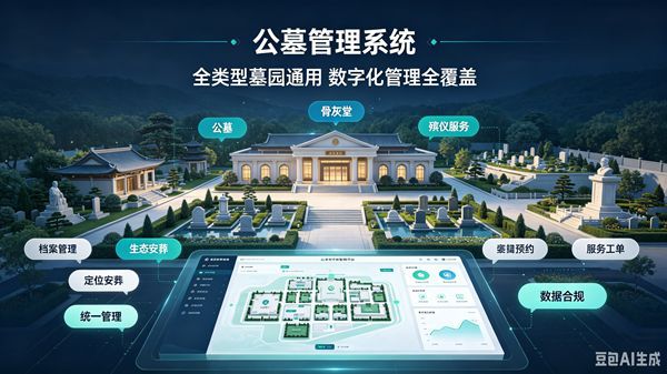 提质增效：依托公墓管理系统打通陵园服务管理全链路